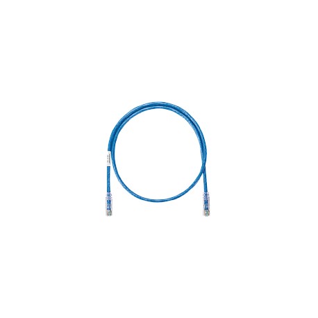 PANDUIT Cable de conexión UTP, Categoría 5e, 24 AWG, Azul - UTPCH4BUY