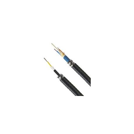 PANDUIT Cable de Fibra Óptica de 6 Hilos, OS2, Monomodo, Clasificado Riser - FSGR906Y