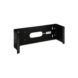 PANDUIT Soporte para pared con bisagras, 4 RU, Acero, negro - WBH4