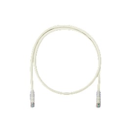 PANDUIT Cable de conexión UTP, Categoría 6, Enchufes modulares TX6 PLUS, Blanco - UTPSP4Y