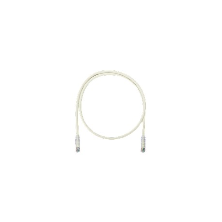 PANDUIT Cable de conexión UTP, Categoría 6, Enchufes modulares TX6 PLUS, Blanco - UTPSP4Y