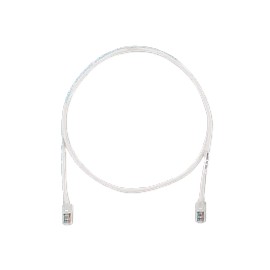 PANDUIT Cable de conexión UTP, Categoría 6, Enchufes modulares TX6 PLUS, Blanco - UTPSP14Y