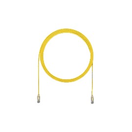 PANDUIT Cable de conexión UTP, Categoría 5e, Amarillo - UTPCH3YLY