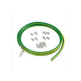 PANDUIT Kit de puente de unión de equipos, 600 V, Amarillo y verde - RGCBNJ660P22