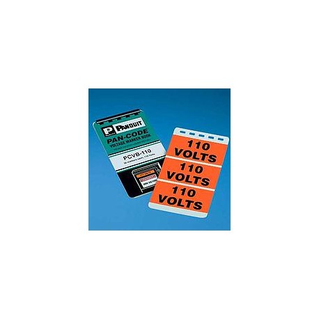 Voltage Marker Book, Vinyl, '220 VOLTS',