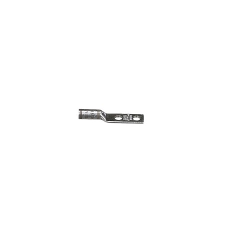 PANDUIT Conector de compresión de cobre estañado, AWG 4, Gris - LCD414AL