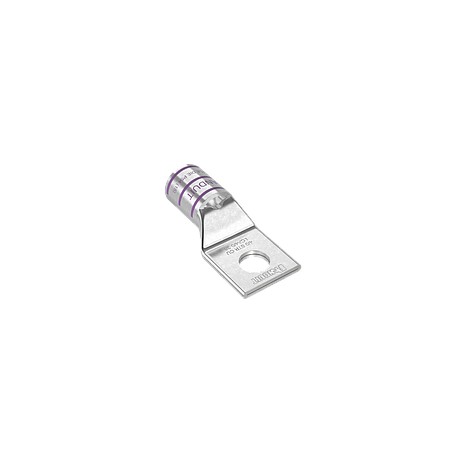 PANDUIT Conector de compresión de cobre estañado, AWG 4/0, Morado - LCA4/038X