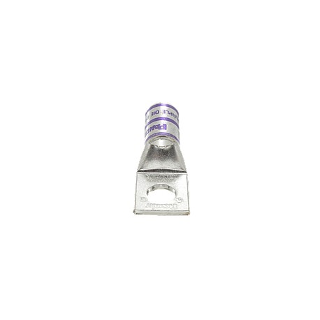 PANDUIT Conector de compresión de cobre estañado, AWG 4/0, Morado - LCA4/012X