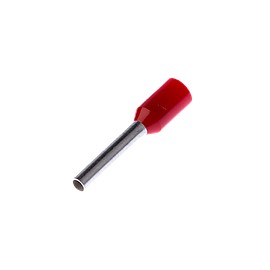 PANDUIT Virola aislada, cable único, 18 AWG, Rojo - FSD778D