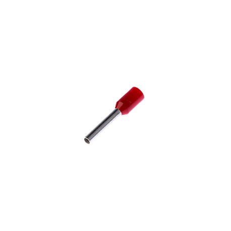 PANDUIT Virola aislada, cable único, 18 AWG, Rojo - FSD778D