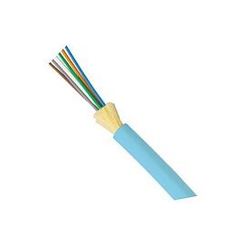 PANDUIT Cable de distribución de 6 fibras OM4 (50/125µm) 10 GbE, multimodo, Clasificado riser - FODRZ06Y