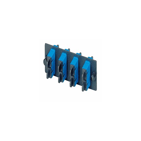 PANDUIT FAP con 4 adaptadores SC Dupl SM (BU) Zirconio - FAP4WBUDSCZ