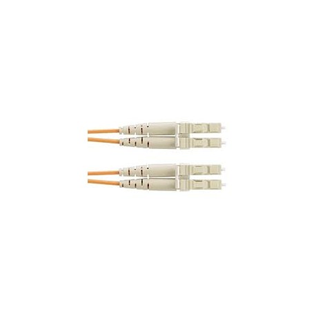 PANDUIT able de parcheo OM1 de 2 fibras, LC duplex a LC duplex, clasificado riser (OFNR), cable con revestimiento de 1.6mm - F6