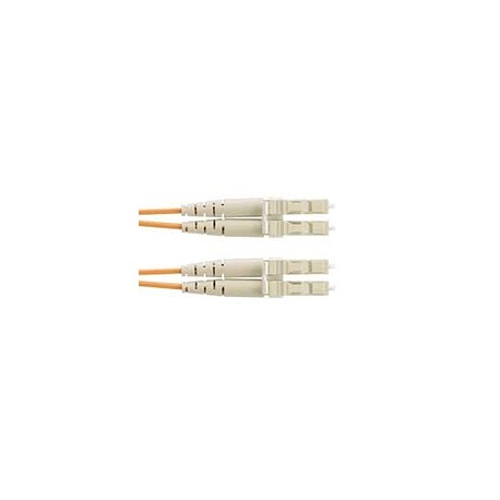 PANDUIT Cable de parcheo OM1 de 2 fibras, LC duplex a LC duplex, clasificado riser (OFNR), cable con revestimiento de 1.6mm - F