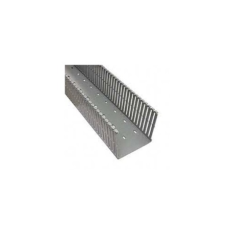 PANDUIT Conducto ranurado estrecho, PVC, 4 X 5 X 6 - F4X5LG6