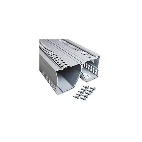 PANDUIT Conducto de cableado DIN PanelMax de 4 alturas (base) - DRD44LG6