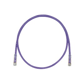 PANDUIT Cable de conexión UTP,  Categoría 6a, 28 AWG, Violeta - UTP28X7VL