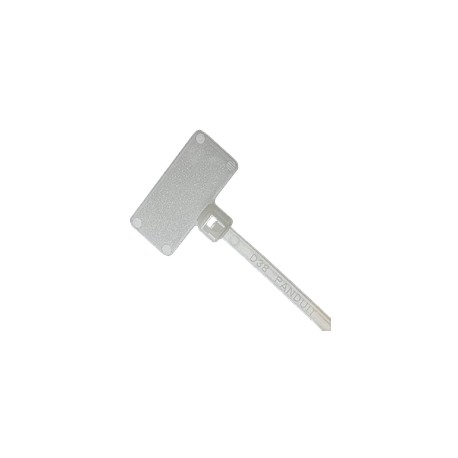 PANDUIT Cincho de indicador Pan-Ty, sección transversal miniatura, Nailon 6.6, 109mm - PLF1MM