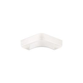 PANDUIT Accesorio de ángulo recto de baja tensión, LD3, PVC, Blanco - RAF3IWE