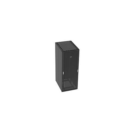 PANDUIT Bastidor del gabinete de tipo N, Con panel superior, Negro - N8512B