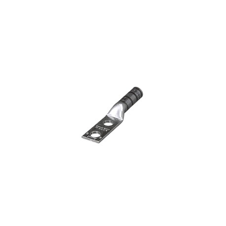 PANDUIT Conectores de compresión de cobre estañado, AWG 2/0, Negro - LCC2/038DX