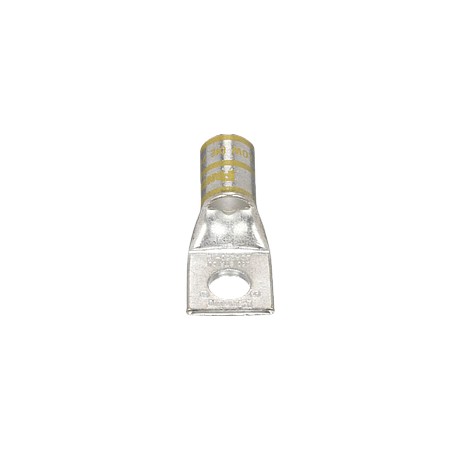 PANDUIT Conector de compresión estañado, Cobre, Amarillo - LCA25012X