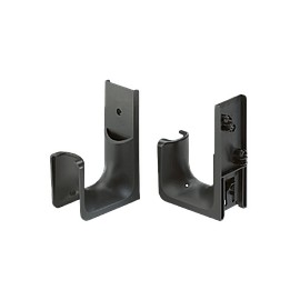 PANDUIT Gancho en J con accesorios de cierre a presión, Nailon 6.6, Negro - JMJH2X20