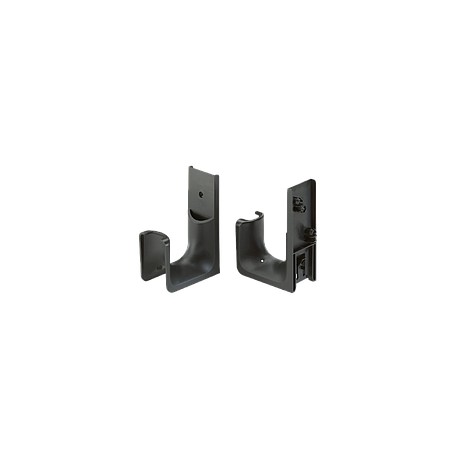 PANDUIT Gancho en J con accesorios de cierre a presión, Nailon 6.6, Negro - JMJH2X20