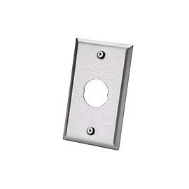 PANDUIT Placa frontal de mamparo, Vertical, Acero inoxidable, Metal - IAEFP1