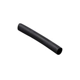 PANDUIT Termorretráctil de pared delgada, 6,4 mm de diámetro, Carrete, Negro - HSTT25C