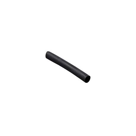 PANDUIT Termorretráctil de pared delgada, 6,4 mm de diámetro, Carrete, Negro - HSTT25C