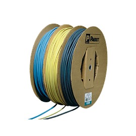 PANDUIT Rollo Termocontraíble, Pared delgada, 3.2mm de diámetro, Negro - HSTT12C