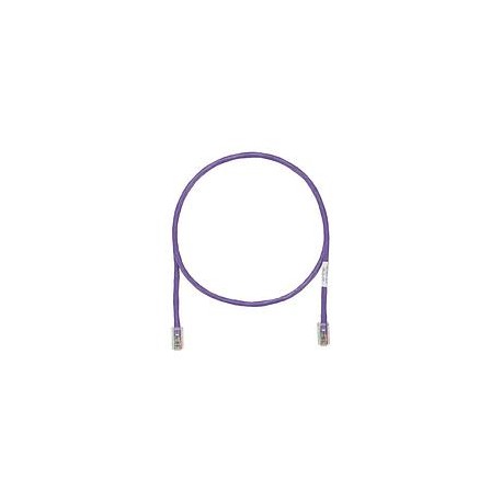 COPPER PATCH CORD, CAT 5E, VIOLET UTP CA