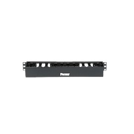 PANDUIT Administrador horizontal PatchLink, Una cara, 1 RU, ABS, Negro - WMPFSE