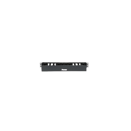 PANDUIT Administrador horizontal PatchLink, Una cara, 1 RU, ABS, Negro - WMPFSE