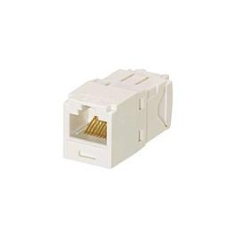 PANDUIT Conector Mini-Com™  RJ45, Categoría 6, UTP, blanco internacional. - CJ688TGIW