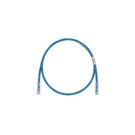 PANDUIT Cable de conexión UTP, Categoría 6, 24 AWG, Rendimiento mejorado, Azul - UTPSP7BUY