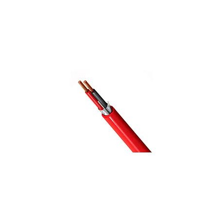 Cable de alarma contra incendios Belden, Riser-FPLR 2 16 PP FS FRPVC rojo - 5220FL 0021000