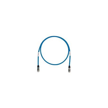 PANDUIT Cable de conexión S / FTP, Categoría 6a, Enchufes modulares TX6A, Azul - STP6X7BU