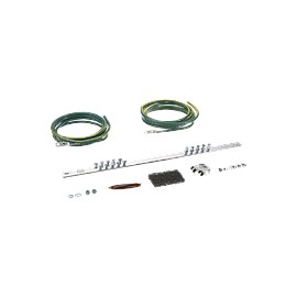 PANDUIT Kit de puesta a Tierra, 2 Jumpers y Barra colectora, 19 pulgadas - RGRKCBNJEJY