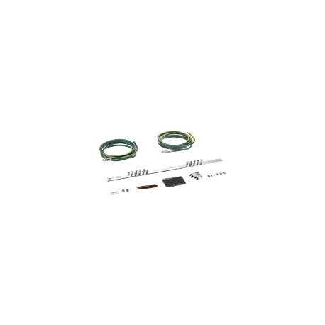 PANDUIT Kit de puesta a Tierra, 2 Jumpers y Barra colectora, 19 pulgadas - RGRKCBNJEJY