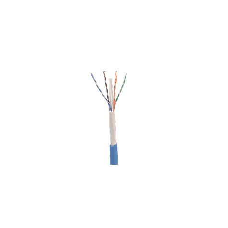 PANDUIT Cable de cobre TX6A-SD, Categoría 6a, MaTriX, 26 AWG, Azul - PUR6ASD04BUCG