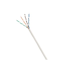 PANDUIT Cable de cobre, Categoría 6, 4 pares, 28 AWG, Azul - PUD6C2804BUCE