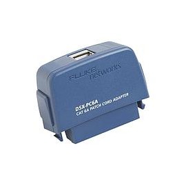 SINGLE  DSX CAT 6A ADAPTERS WITH SHIELDED CAT 6A PATCH CORD JACKS