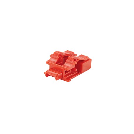 PANDUIT Kit de dispositivos de bloqueo LC, Rojo, 10PZ - PSLLCAB