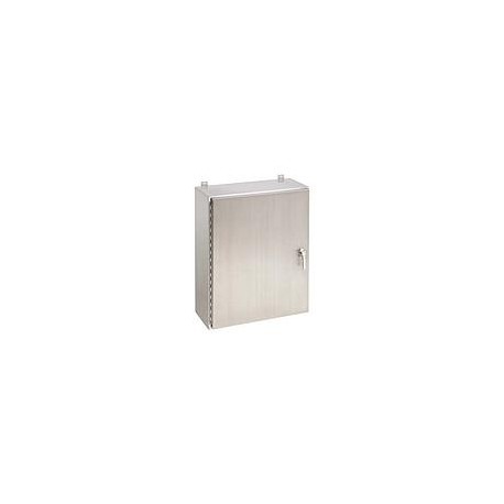 HOFFMAN Gabinete, NEMA 4X, acero inoxidable, montaje en pared - A48H3616SS6LP3PT