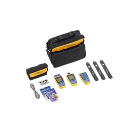 FLUKE NETWORKS Kit de comprobador de fibra y cobre en red, MicroScanner, Pantalla LCD monocromo - MS2FTK