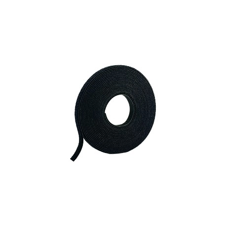 PANDUIT Rollo de Cinta de Contacto, Velcro, 4.5m de Largo 19.1 mm de Ancho, Negro - HLS15R0