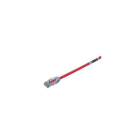 PANDUIT Cable de conexión UTP, Categoría 6, Rojo - UTPSP10RDY