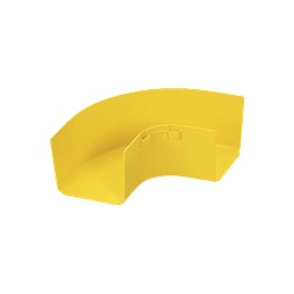 PANDUIT Accesorio de Ángulo Horizontal Derecho 4x4, 90 grados, Amarillo - FRRA4X4YL